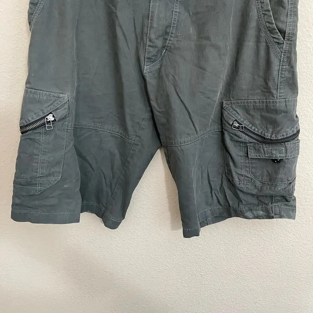Kuhl Men's Ambush 9-Pocket Cargo Outdoor Hiking Shorts Carbon Grey Size 32